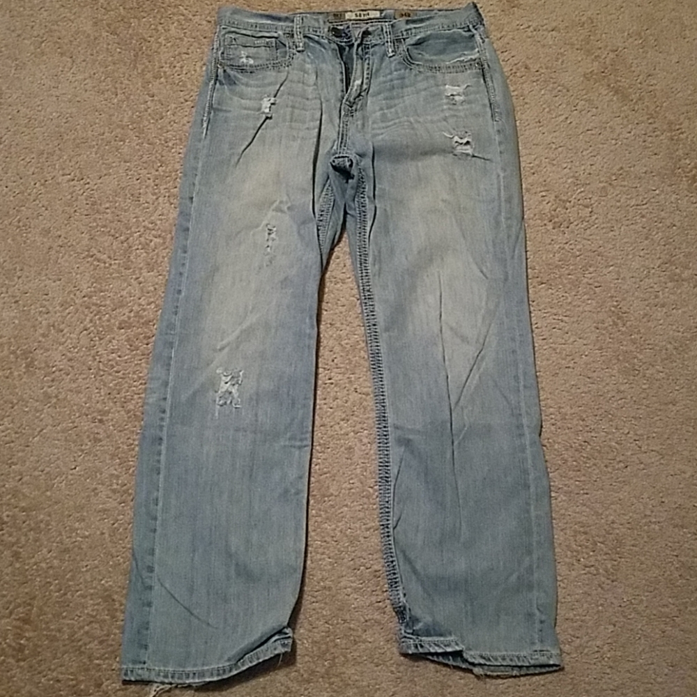 Men's BKE 34R light blue jeans